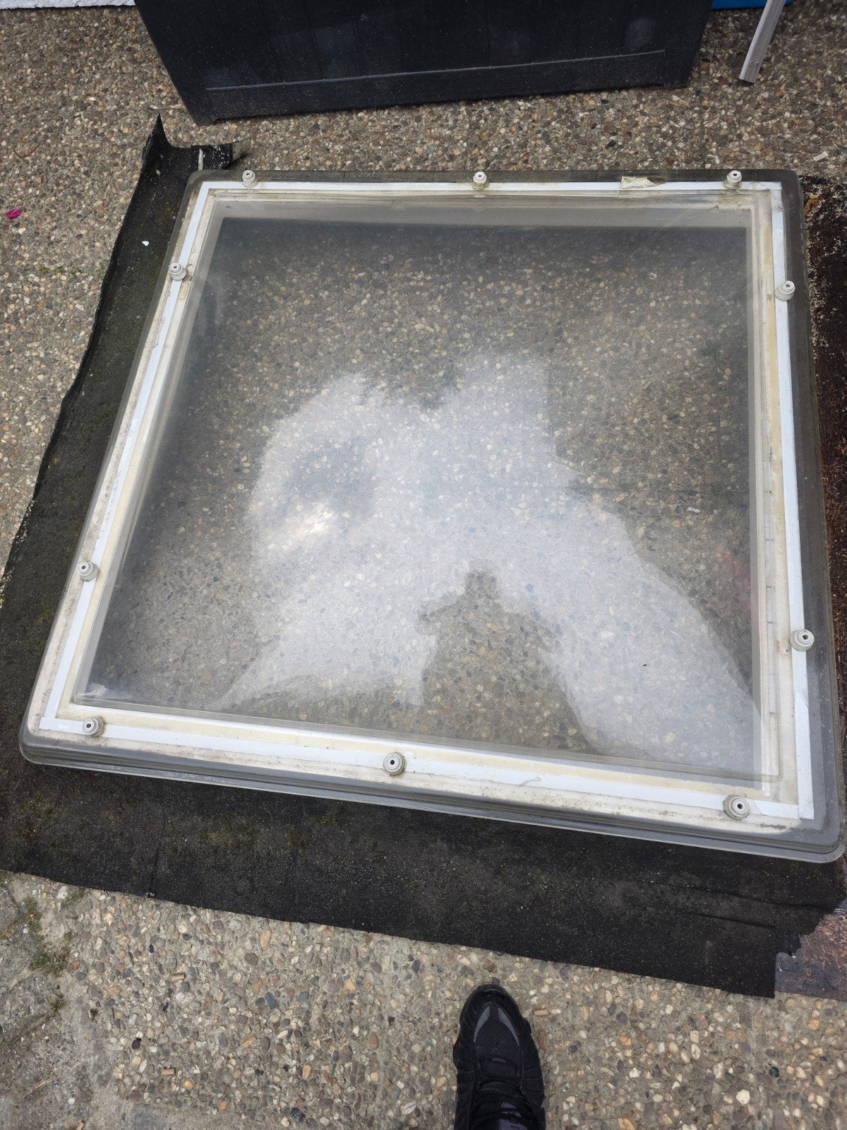 Gebruikt dakraam 100x100 cm, Doe-het-zelf en Verbouw, Glas en Ramen, Gebruikt, 80 tot 120 cm, 80 tot 120 cm, Ophalen of Verzenden