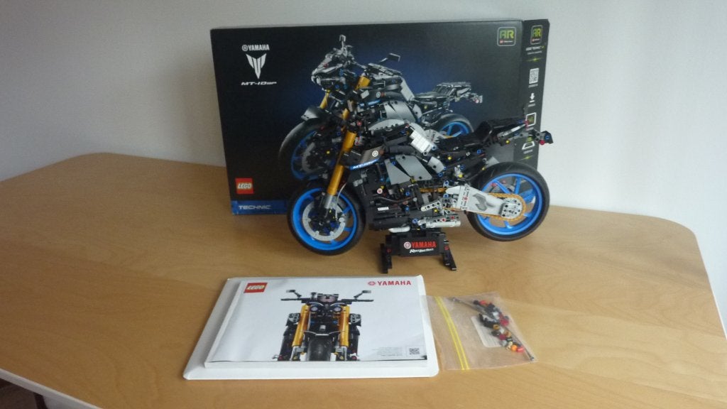 lego, 42159, technic, Yamaha MT-10 SP, Gebruikt, Lego, Compleet, Ophalen of Verzenden