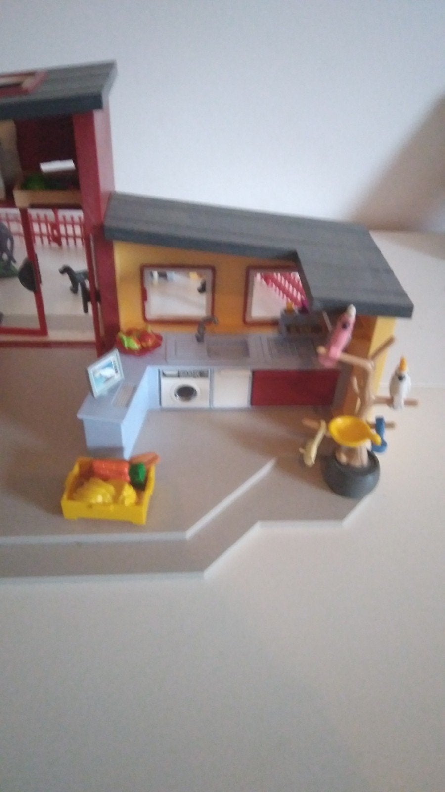 Playmobil Dierenpension / Hondenpension met veel accessoires, Gebouw, Complete set, Ophalen of Verzenden, Zo goed als nieuw