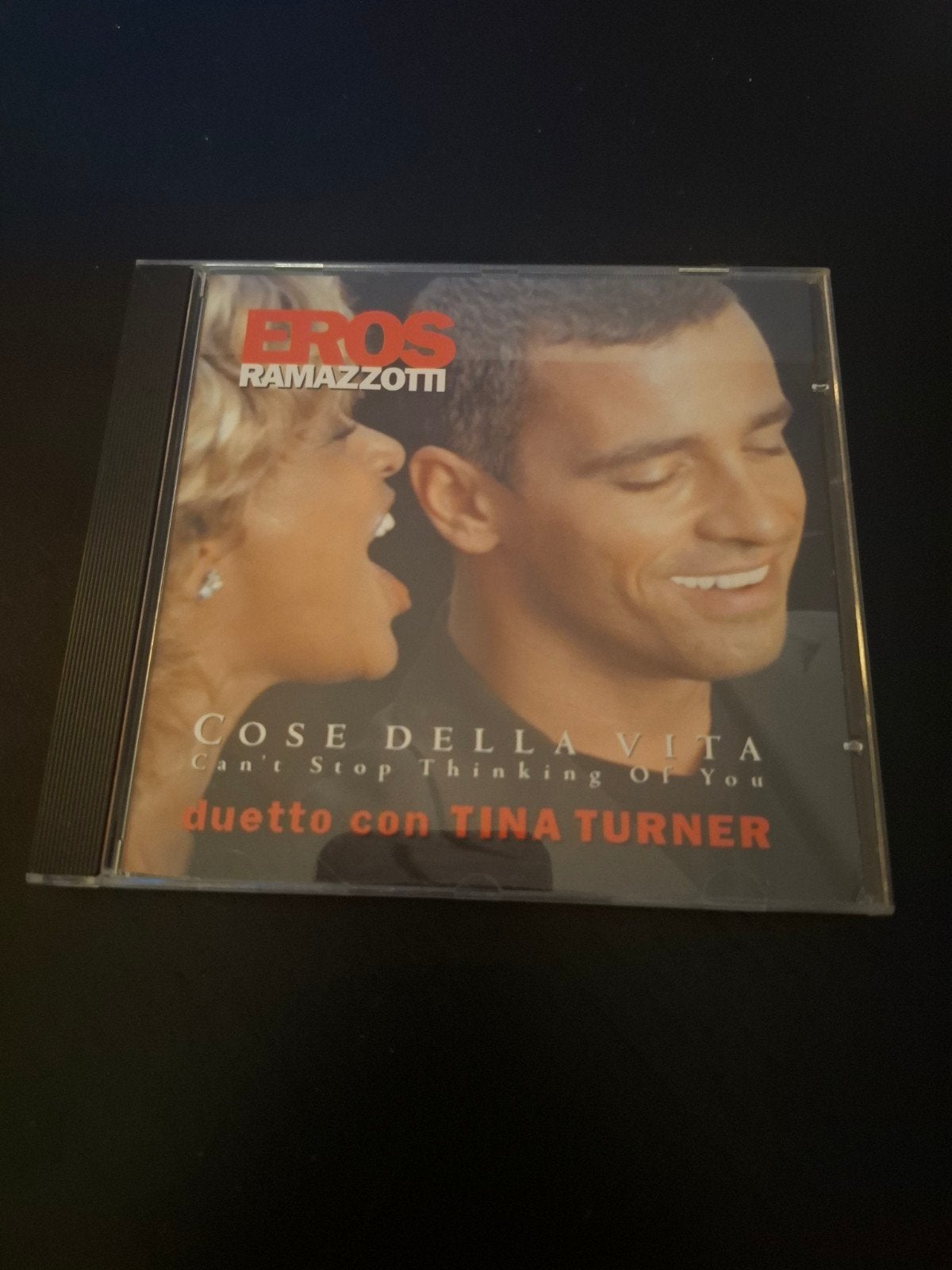 Eros Ramazzotti ft Tina Turner cd single, Ophalen of Verzenden, Gebruikt, Pop, Inclusief doosje