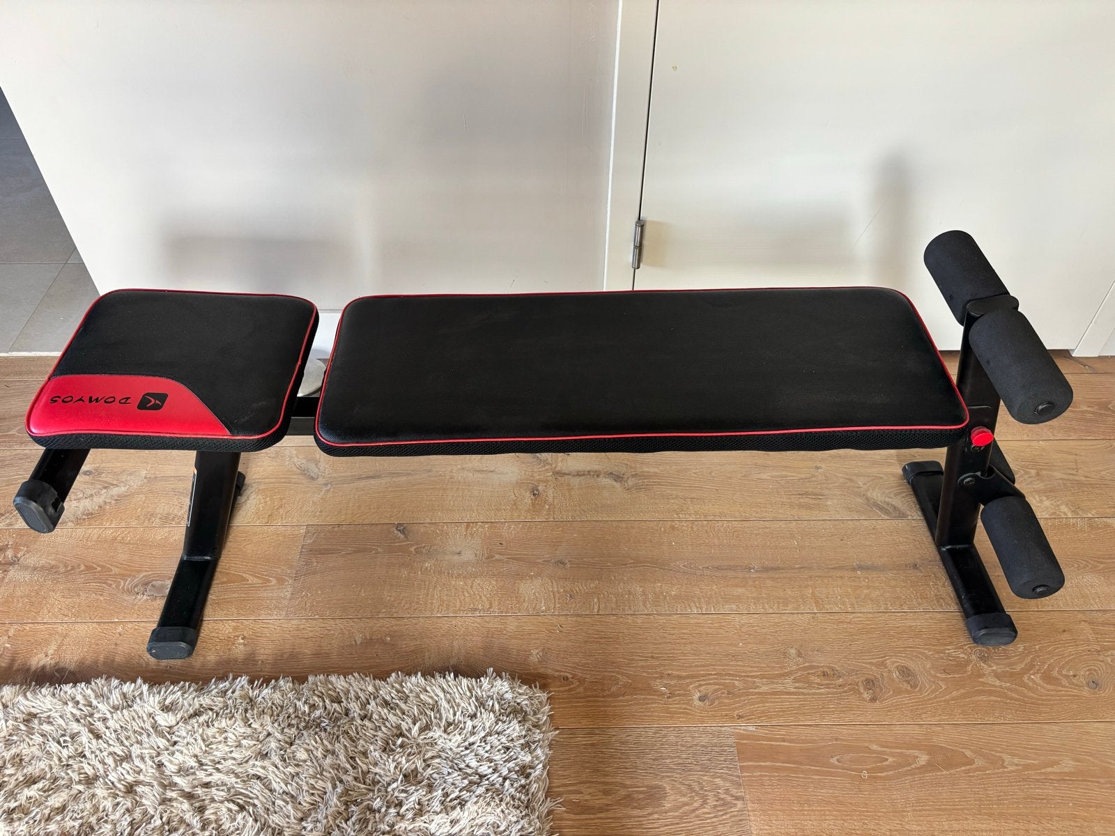 Domyos Fitnessbank - Verstelbaar en Compact, Krachtstation, Armen, Ophalen of Verzenden, Zo goed als nieuw