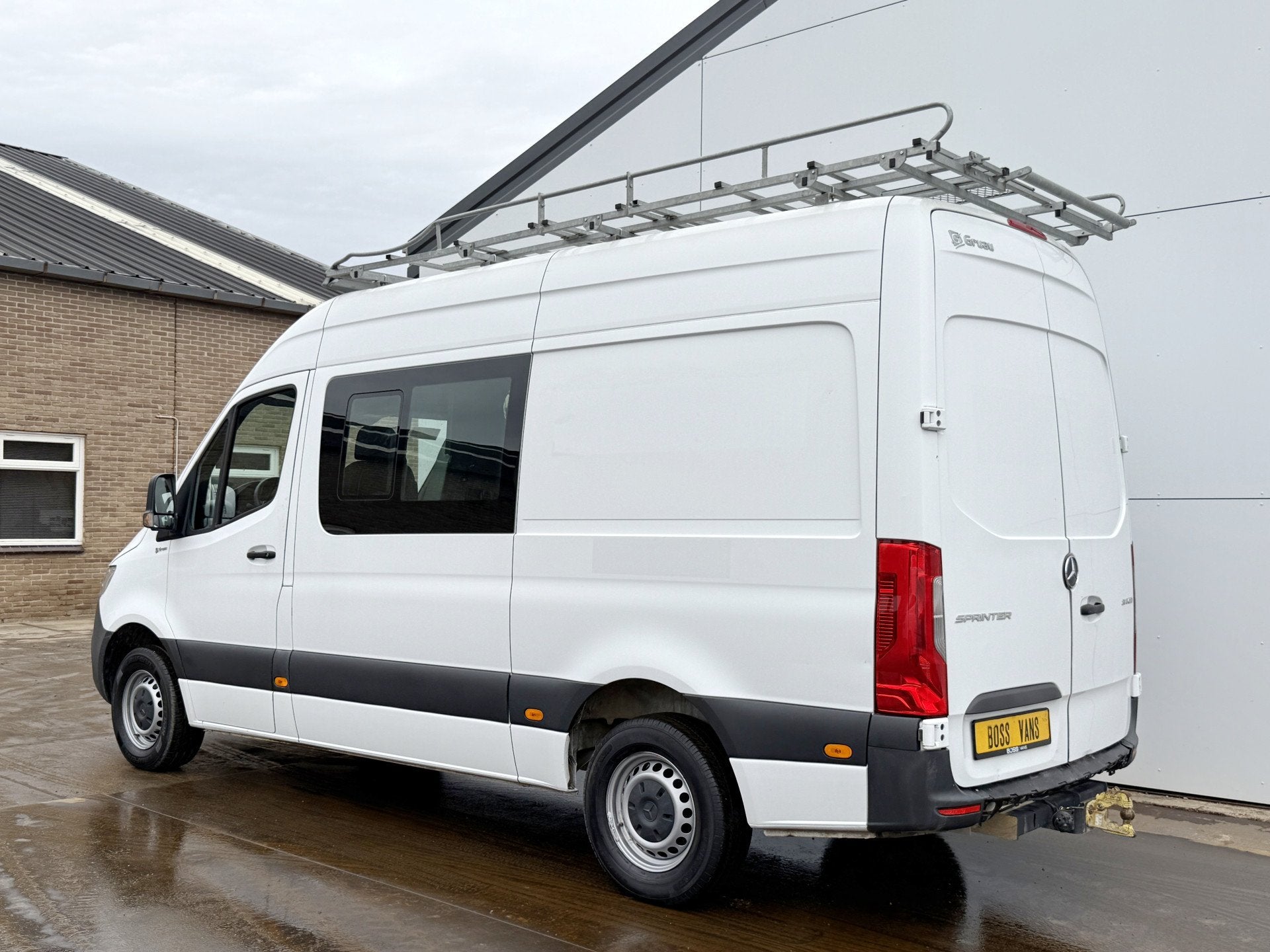 Mercedes-Benz Sprinter 314 2.2 CDI L2H2 Dubbele Cabine 6-per, Gebruikt, 4 cilinders, Wit, Mercedes-Benz