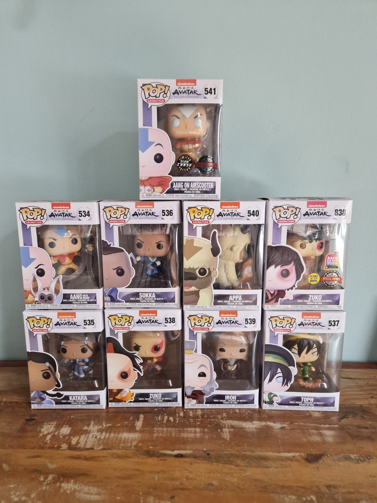 Complete Funko Pop Avatar: The Last Airbender collectie, Verzamelen, Ophalen of Verzenden, Zo goed als nieuw