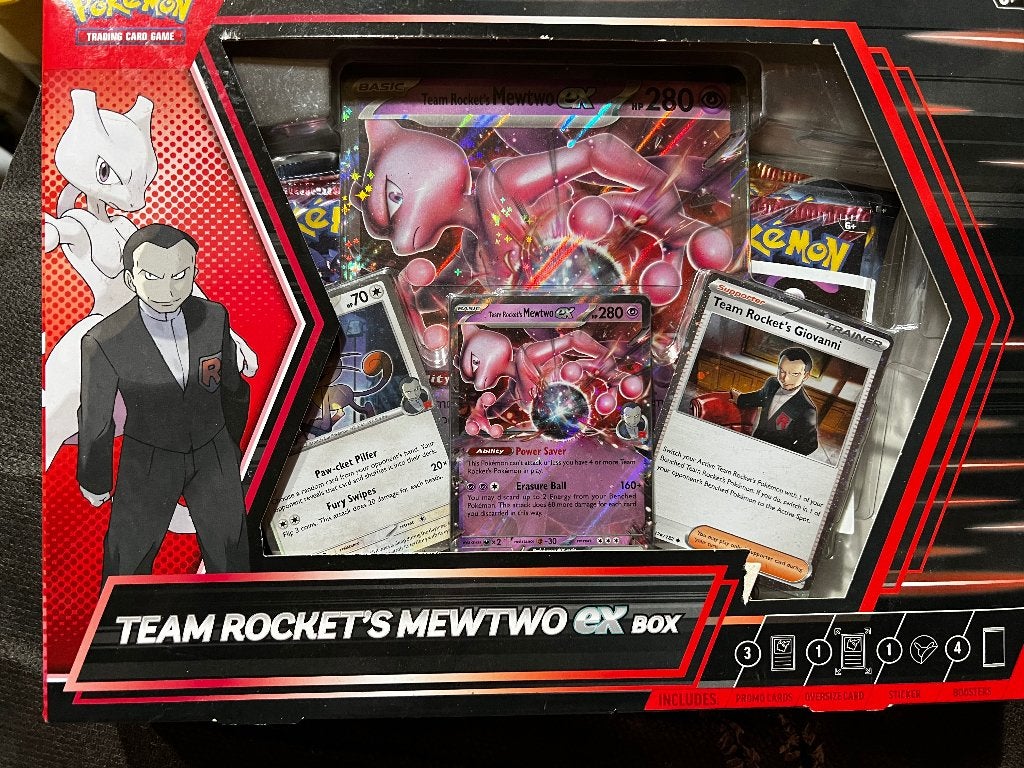 team rockets mewtwo ex box, Ophalen of Verzenden, Nieuw