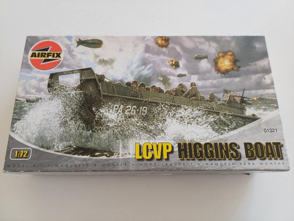Airfix LCVP Landing Craft bouwdoos, Ophalen of Verzenden, Zo goed als nieuw, Airfix