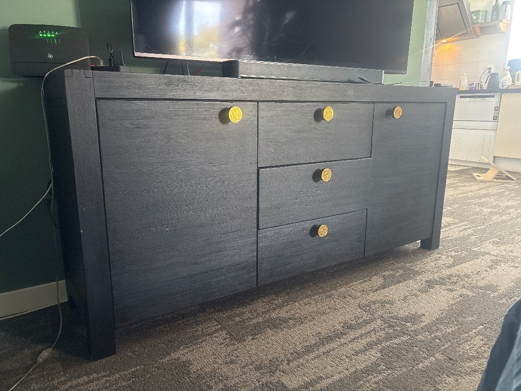 Dressoir, Ophalen, Gebruikt, 150 tot 200 cm, Met lade(s)