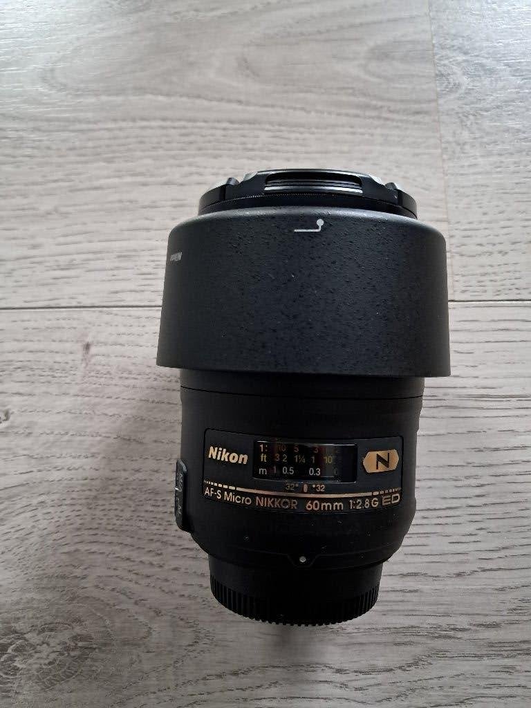 Nikon af-s micro nikkor 60mm f/2.8g ed, Audio, Tv en Foto, Fotografie | Lenzen en Objectieven, Nikon, Ophalen of Verzenden, Zo goed als nieuw