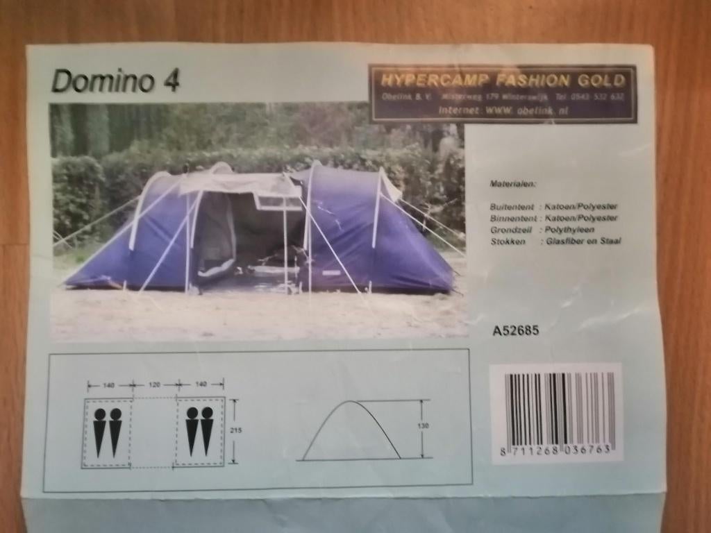 tunneltent, Caravans en Kamperen, Tenten, Ophalen of Verzenden, Zo goed als nieuw, Tot en met 4