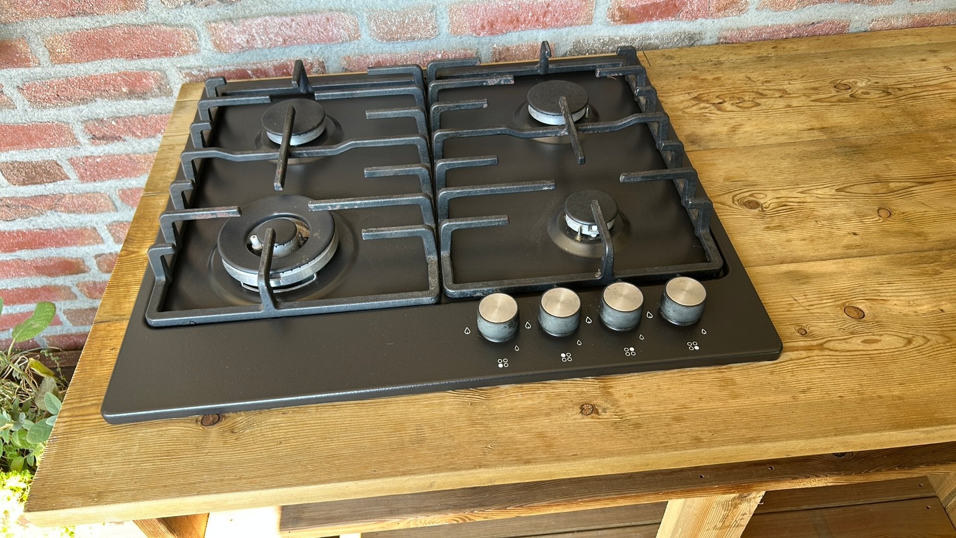 Buiten keuken, Ophalen, Gebruikt, 4 kookzones, Gas