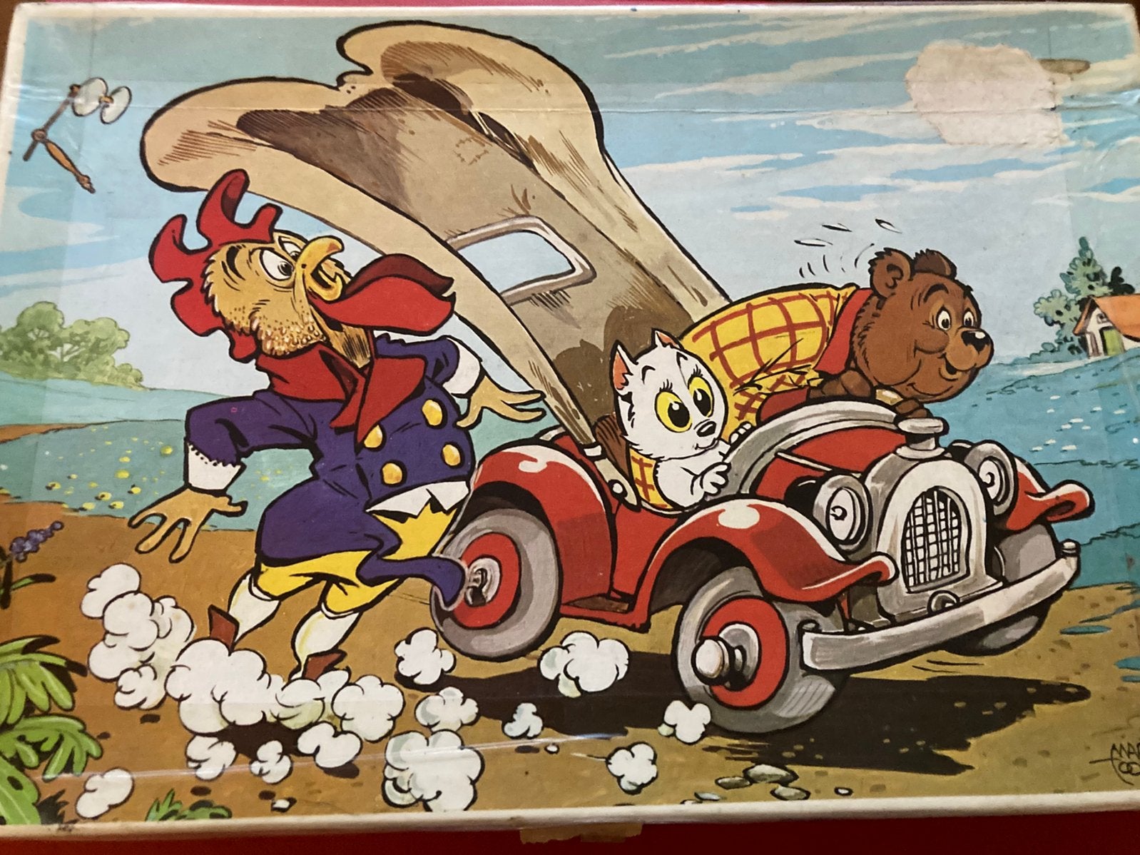 Puzzel olivier bommel, Ophalen of Verzenden, Minder dan 500 stukjes