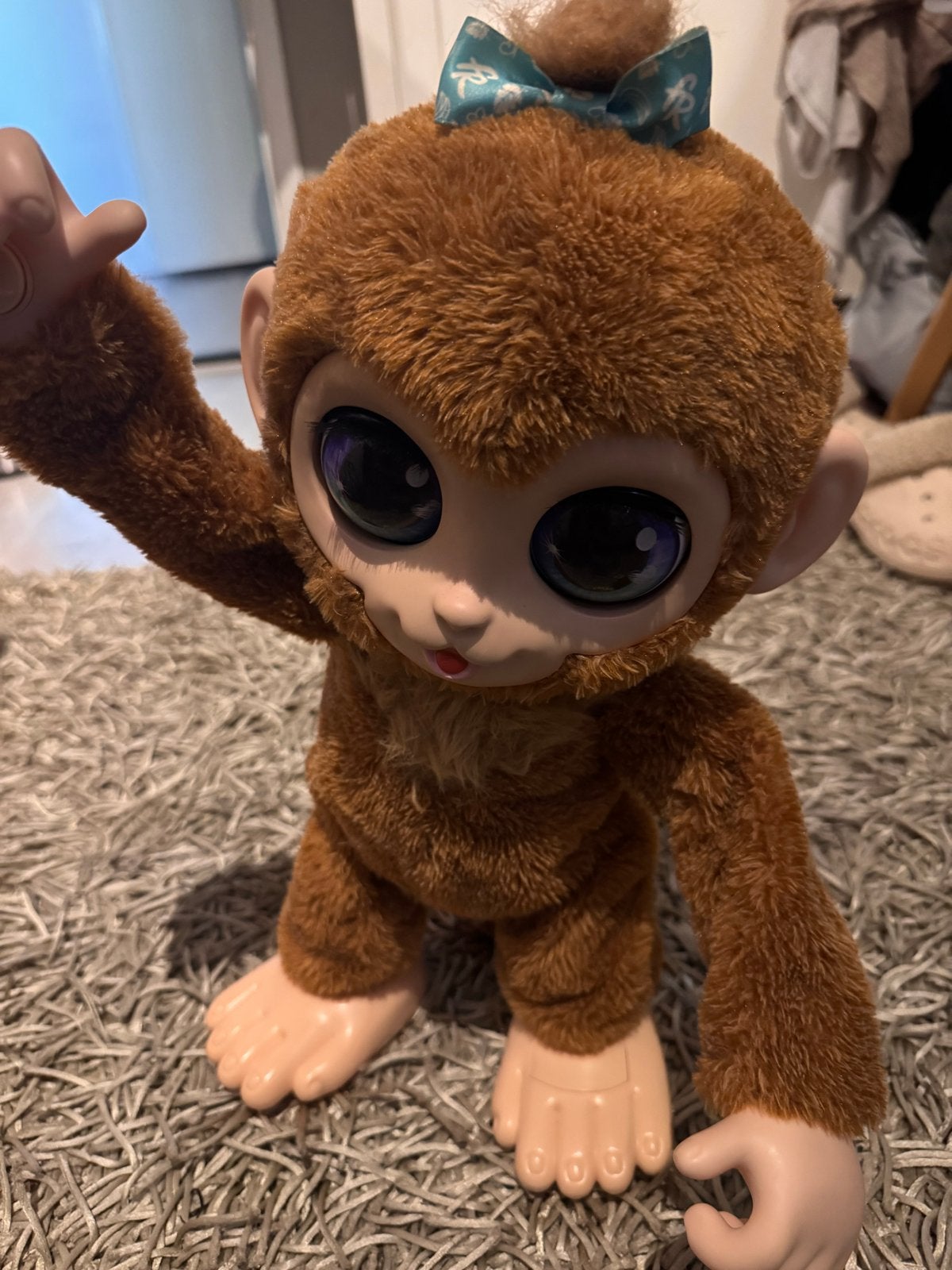 FurReal Friends aapje met geluid en beweging, Ophalen, Gebruikt, Jongen of Meisje