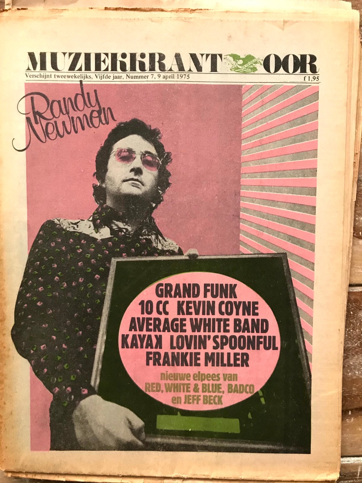 Muziekkrant OOR 1975 FRANKIE MILLER Lovin’ Spoonful 10CC, Ophalen of Verzenden, Muziek, Film of Tv