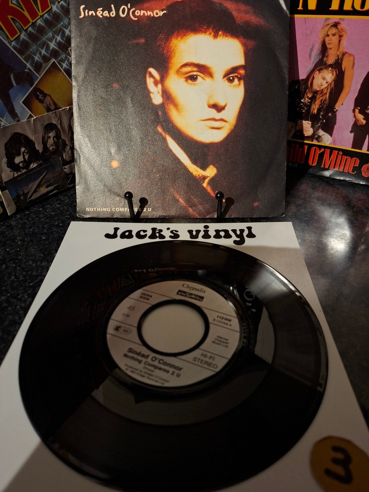 Sinéad O'Connor - Nothing Compares 2 U   1990, 7 inch, Ophalen of Verzenden, Zo goed als nieuw, Beschermende buitenhoes