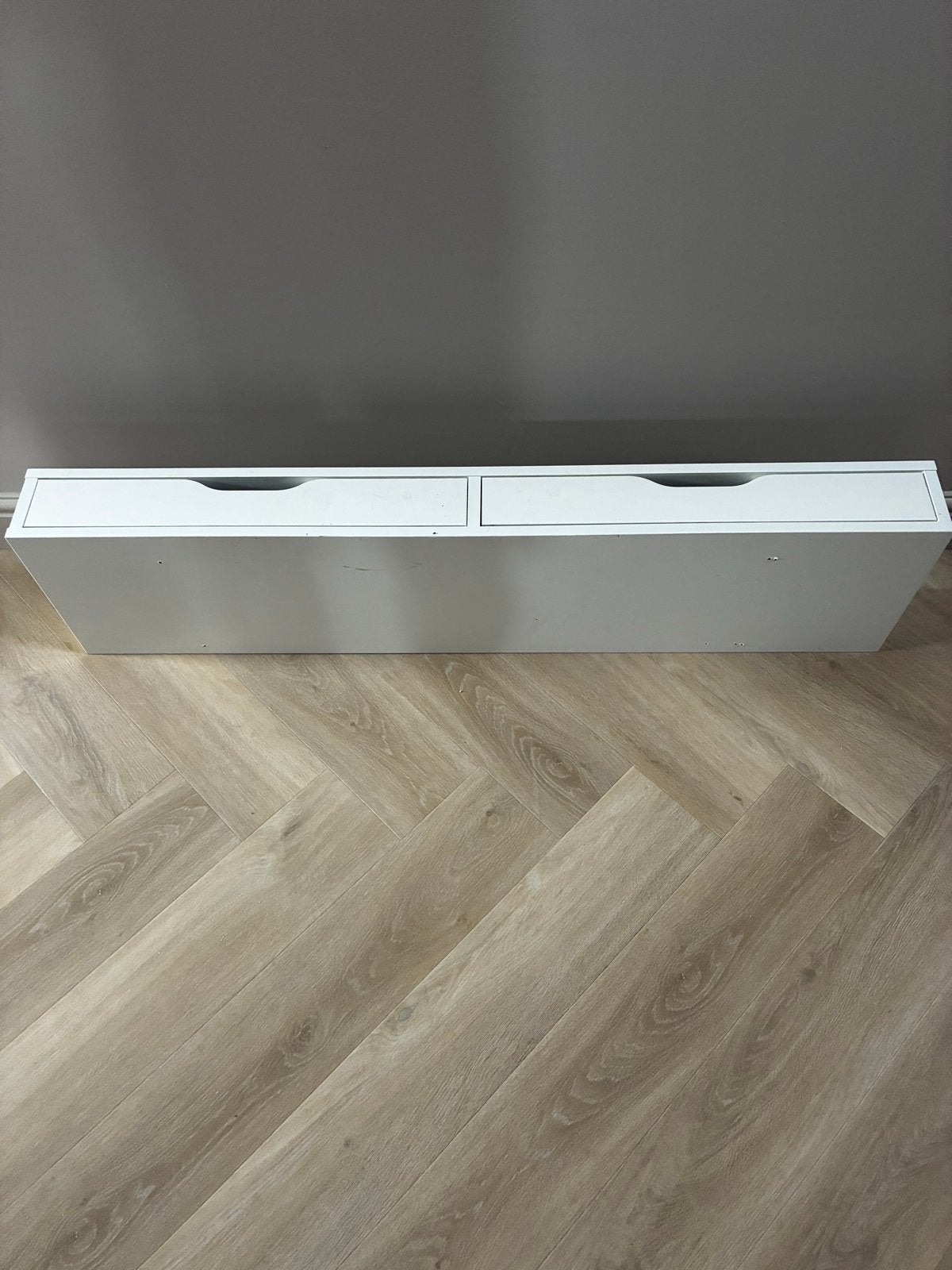 IKEA Ekby Alex wandplank met 2 lades - Wit, Huis en Inrichting, Ophalen, Gebruikt