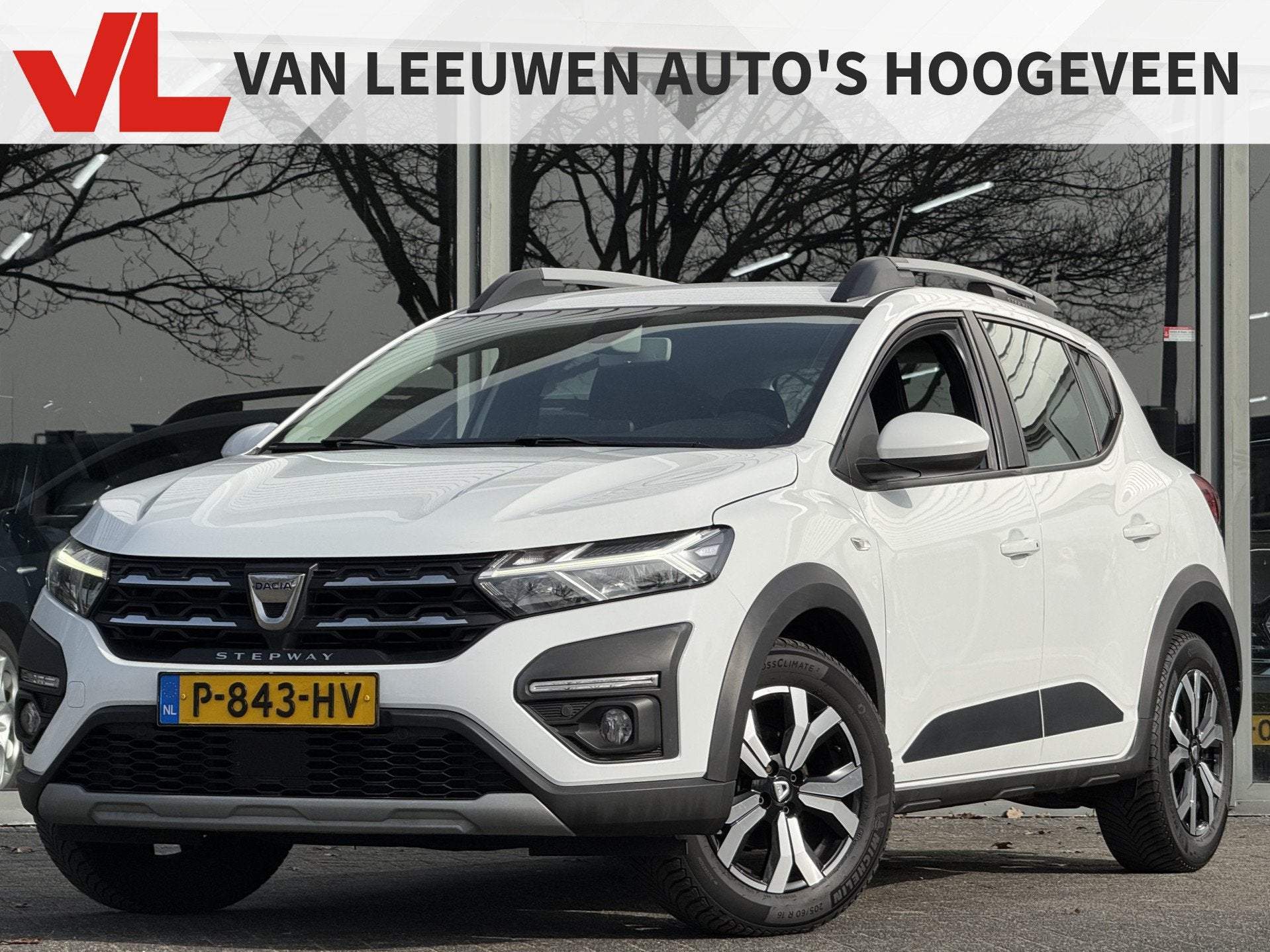 Dacia Sandero 1.0 TCe 90 Essential | Navi | Clima | All Seas, Auto's, Dacia, Voorwielaandrijving, Stof, 610 kg, Wit