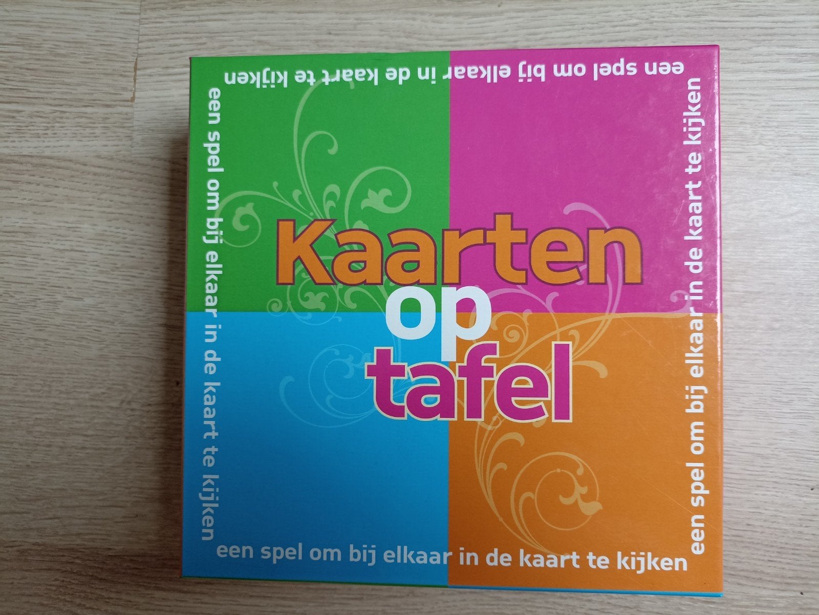 Kaarten op tafel, Ophalen of Verzenden