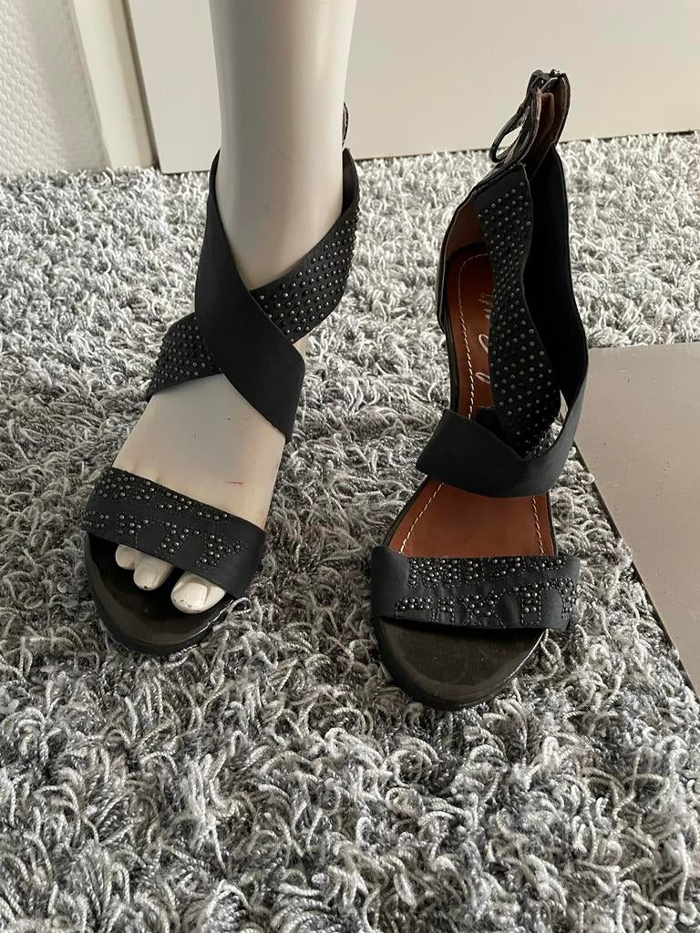 Miss sixty sandaaltjes maat 38, ., Zwart, Zo goed als nieuw, .
