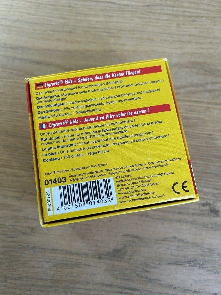 Ligretto Kids Kaartspel Schmidt, Ophalen of Verzenden, Zo goed als nieuw