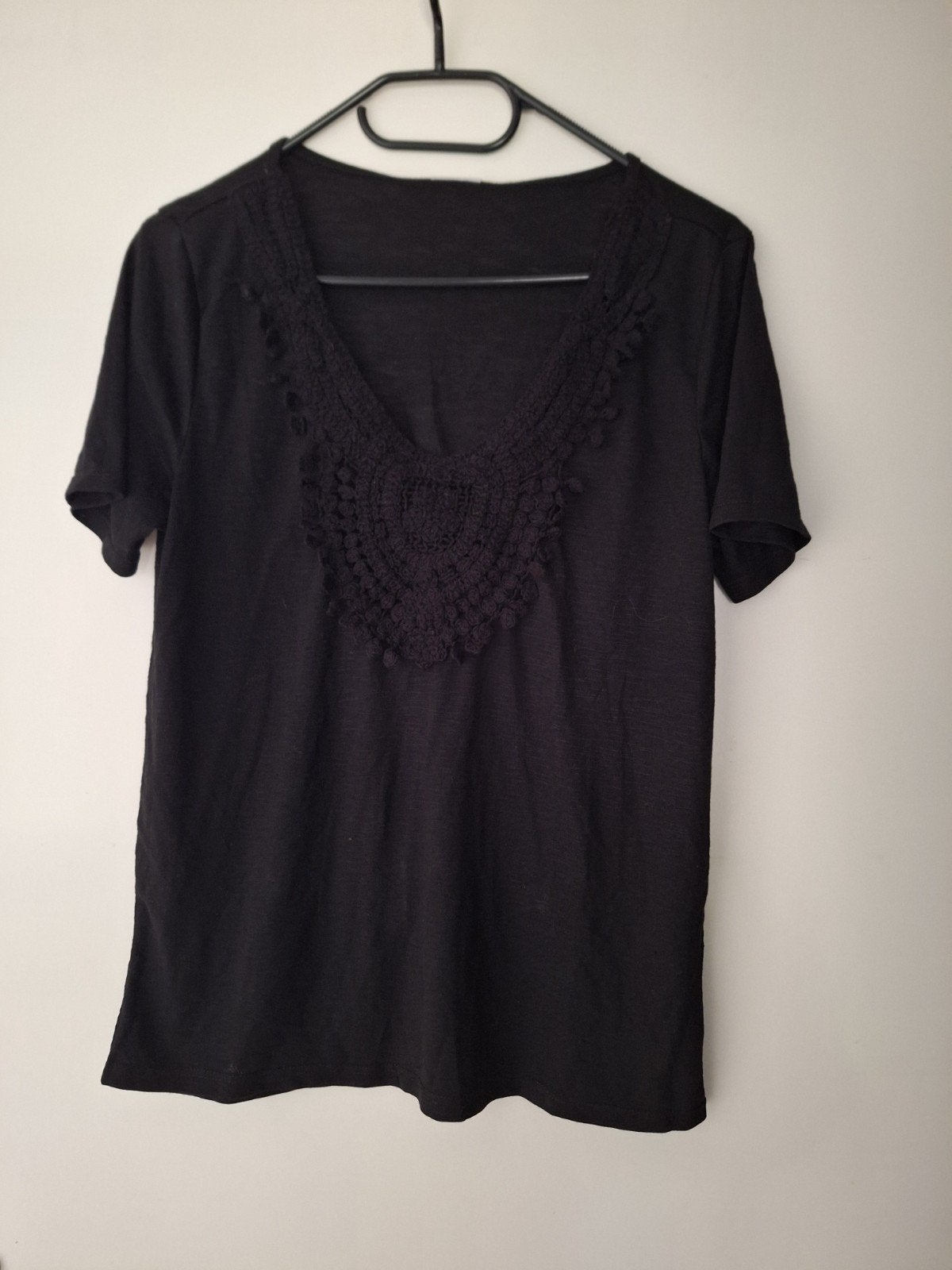 Zwart shirt Jacqueline de Yong NIEUW maat M, Maat 38/40 (M), Zwart, Nieuw, Ophalen of Verzenden