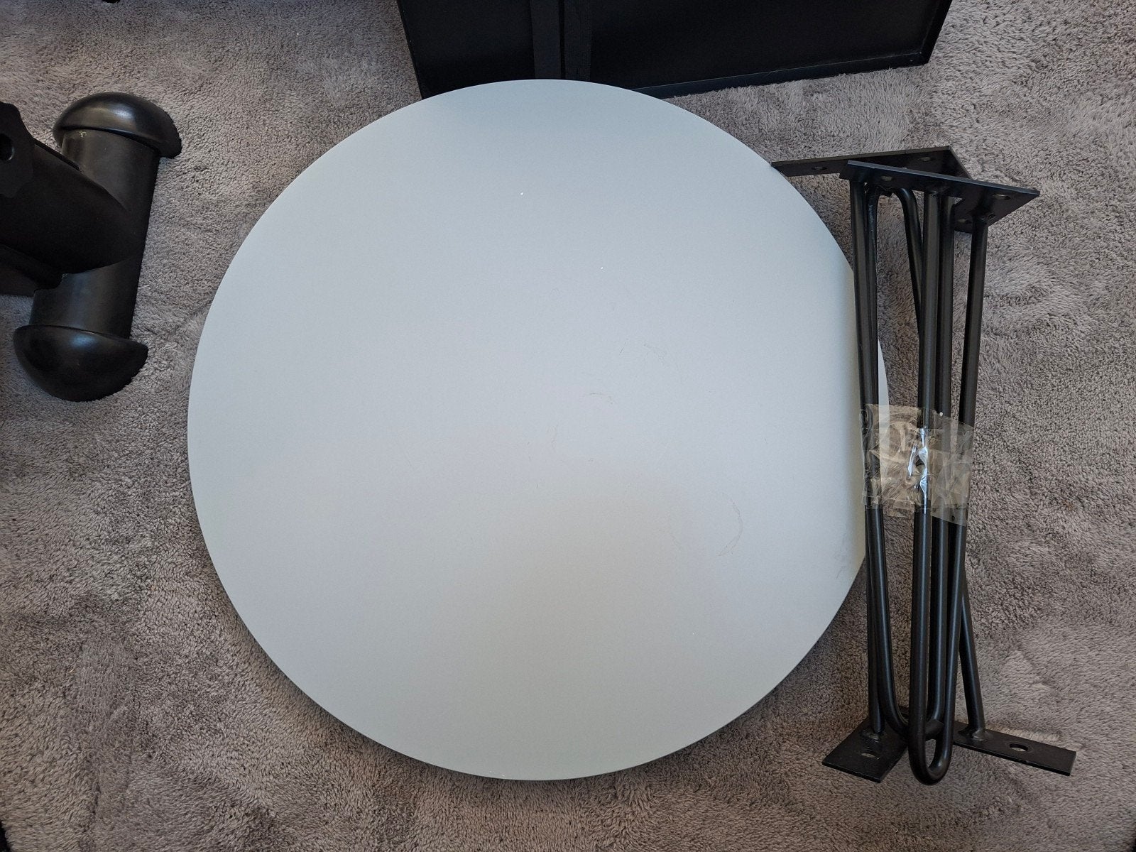 kleine tafel, Ophalen