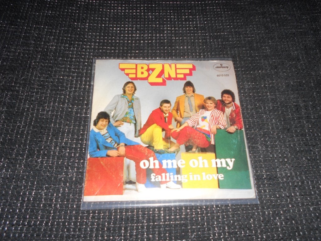 oh me oh my - bzn, Cd's en Dvd's, Gebruikt, 7 inch, Ophalen of Verzenden, Fotohoes