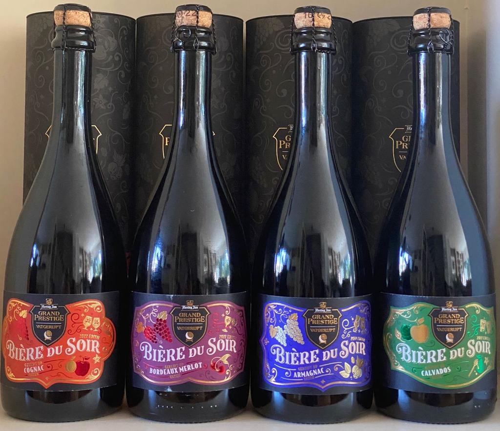 Hertog Jan Grand Prestige Vatgerijpt 2022 - Bierre du Soir, Ophalen of Verzenden, Nieuw, Flesje(s), Hertog Jan