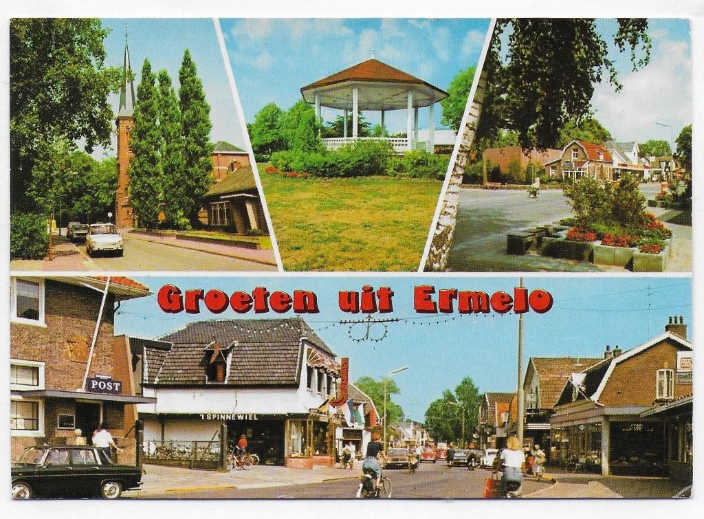 Ermelo ongelopen Ansichtkaart (B2739 ), Ophalen of Verzenden, 1980 tot heden, Ongelopen, Gelderland