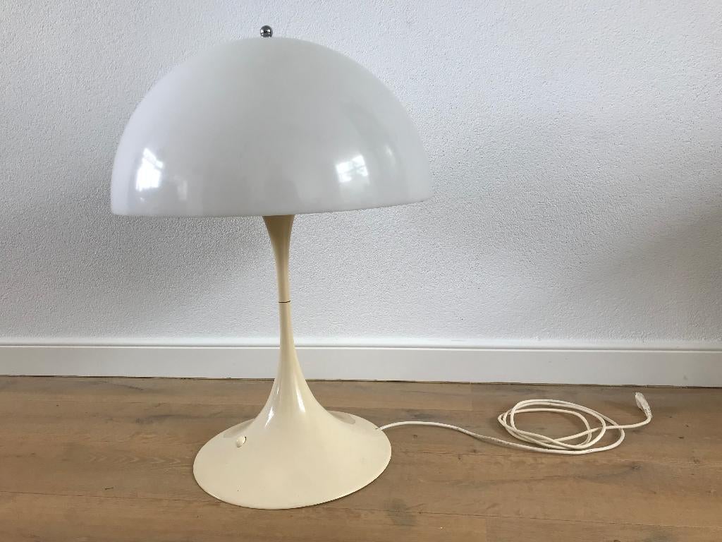 Tafellamp lamp Louis Poulsen Verner Panton Panthella vintage, Huis en Inrichting, Lampen | Tafellampen, Gebruikt, Ophalen of Verzenden