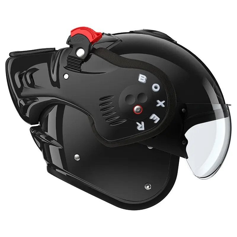 Nieuw Boxxer helm glans zwart XL, Motoren, Ophalen of Verzenden, XL, Systeemhelm, Overige merken