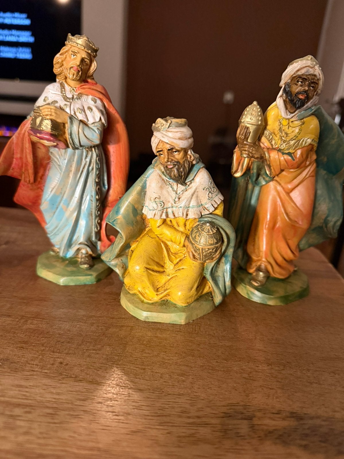 Fontanini Lello exclusieve 6.5” 16cm kerst figuren met stal, Ophalen of Verzenden, Zo goed als nieuw