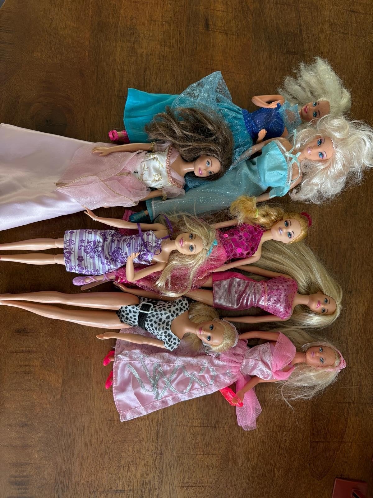 Prinsessen Barbies, Ophalen of Verzenden, Gebruikt, Barbie