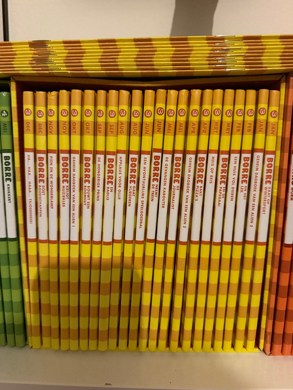 24x Borre Leesclub groep 3 boeken met clubbladen Als nieuw!, Boeken, Kinderboeken | Jeugd | onder 10 jaar, Ophalen of Verzenden