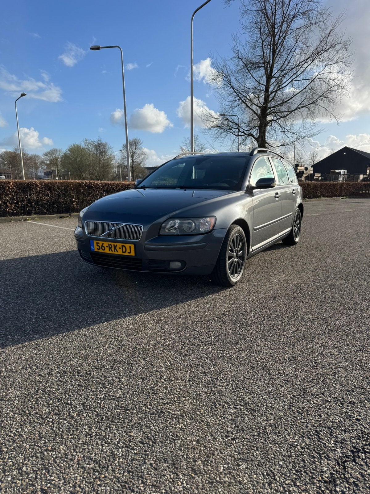 Volvo V50 1.8 2005 Grijs, Auto's, Volvo, Voorwielaandrijving, Zwart, 4 cilinders, Stationwagon