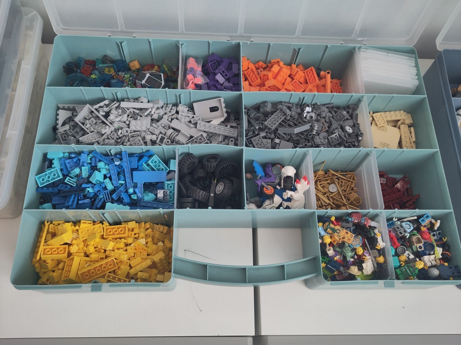Groot assortiment LEGO, gesorteerd, Ophalen