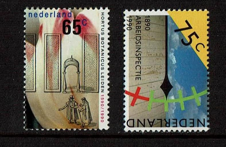 Nederland NVPH 1440-1441 postfris, Postzegels en Munten, Verzenden, Na 1940, Postfris