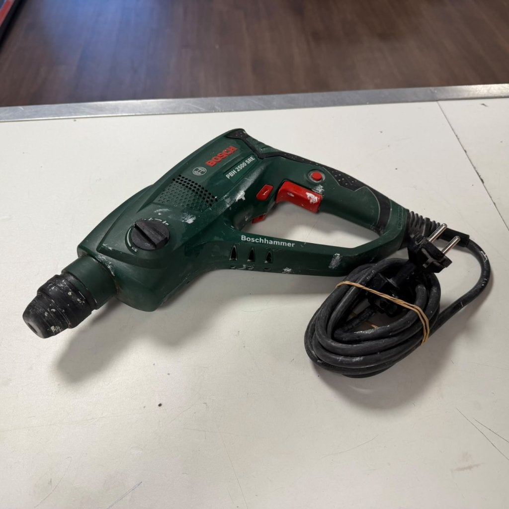 Bosch PBH 2500 SRE Boorhamer, Bosch, Zo goed als nieuw, Support@bosch.com, Robert Bosch GmbH
Robert-Bosch-Platz 1
70839 Gerlingen-SchillerhÃ¶he
Germany