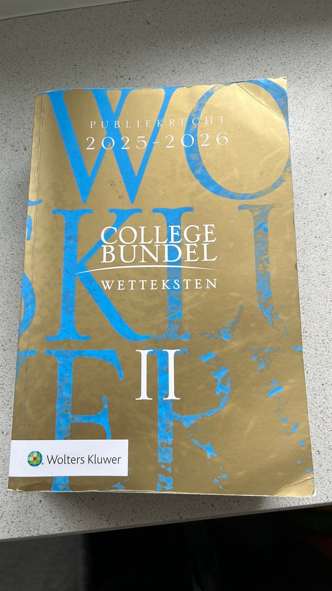 Collegebundel 2025-2026, Ophalen of Verzenden, Zo goed als nieuw, Sociale wetenschap