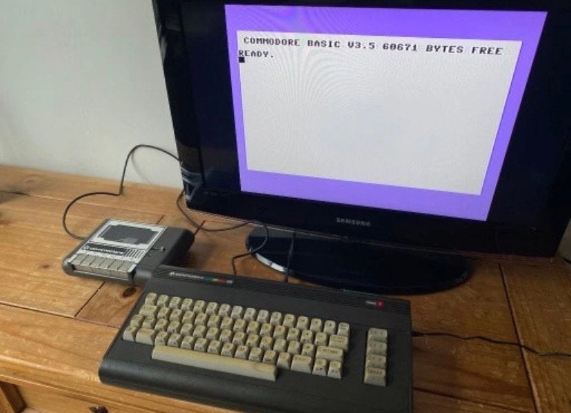 Commodore 16 (64kb),cartridge-72 spelen,joystick met adapter, Ophalen of Verzenden