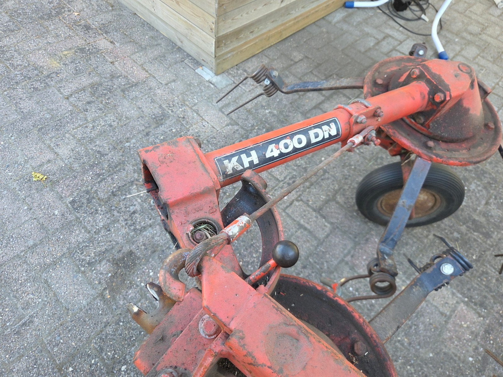deutz fahr schudder, Ophalen