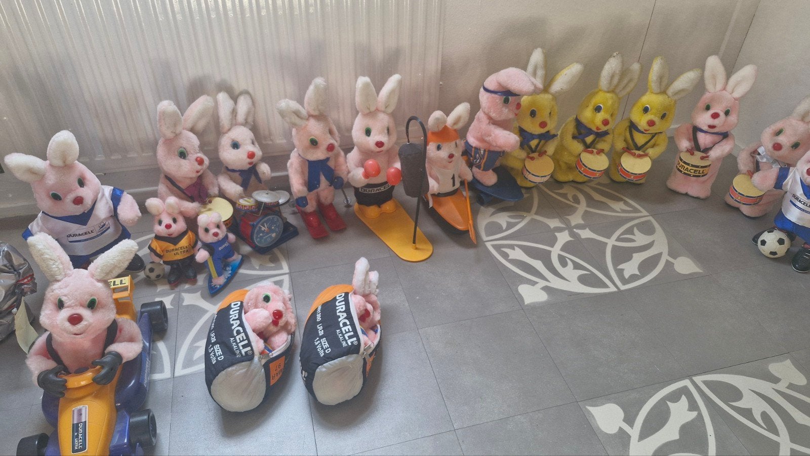 duracell konijnen, Verzamelen, Ophalen, Gebruikt