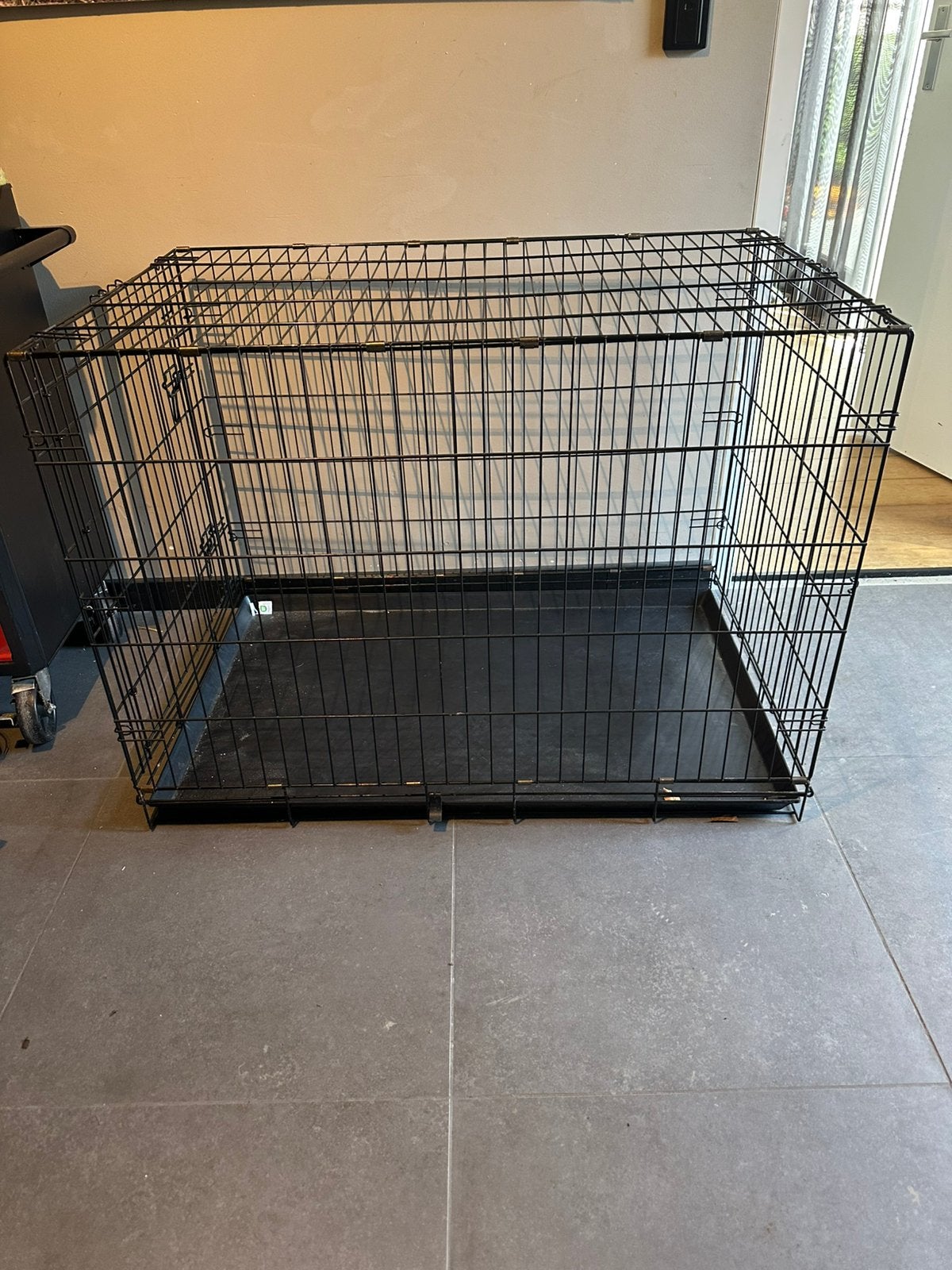 Hondenbench XL, Dieren en Toebehoren, Hondenhokken, Ophalen, Zo goed als nieuw