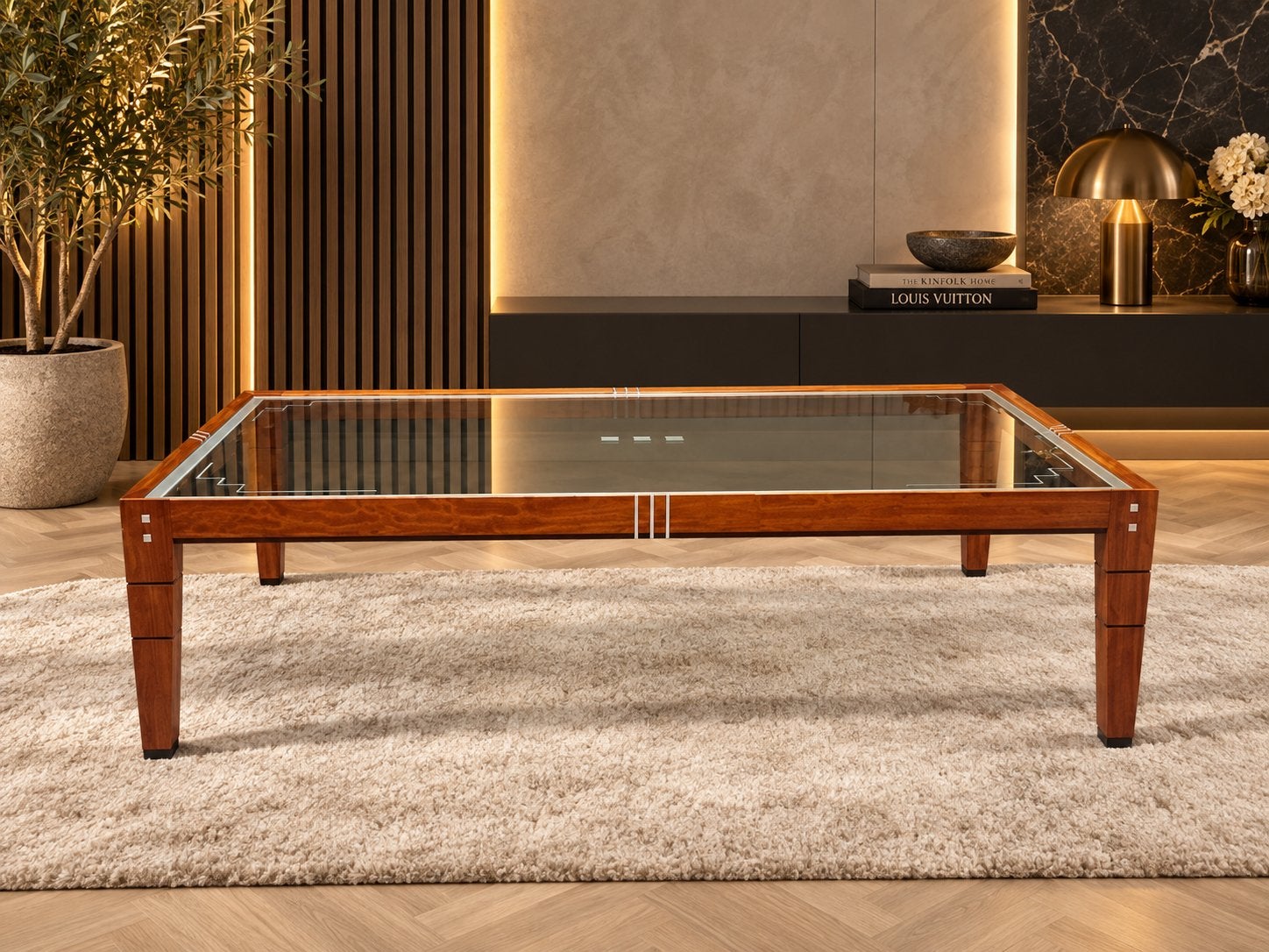 Exclusieve Schuitema Decoforma Salontafel met Glasplaat !!, 100 tot 150 cm, Rechthoekig, 50 tot 100 cm, Ophalen of Verzenden