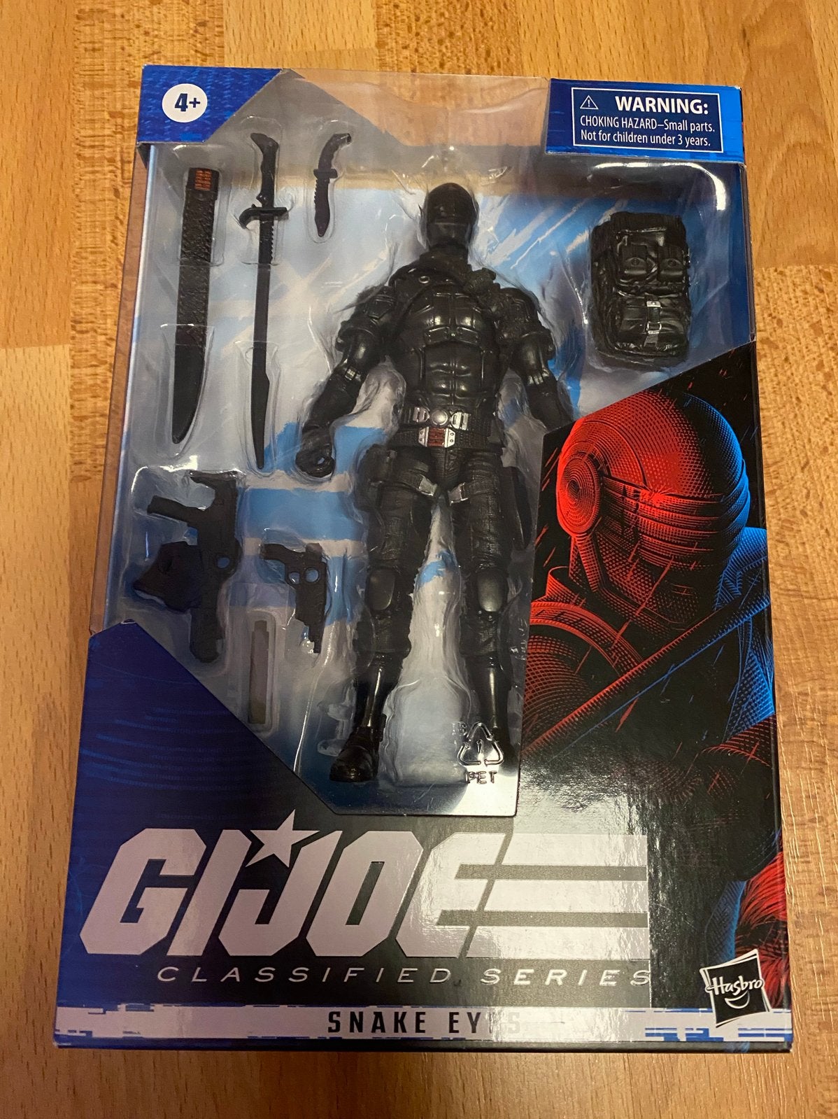 G.I. Joe Classified Series Snake Eyes Actiefiguur, Verzenden, Zo goed als nieuw