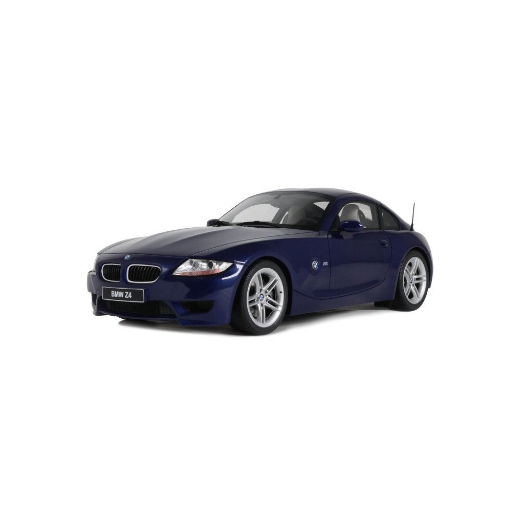 OttoMobile 1/18 BMW Z4 M coupe blauw OT499, Ophalen of Verzenden, Zo goed als nieuw, Auto, OttOMobile