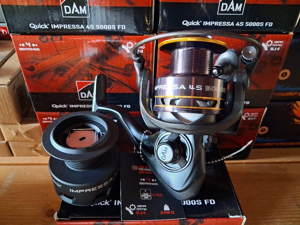 DAM Quick molens: Impressa 4S 5000S FD (spinmolens) Nieuw!, Tinstraat, Molen, Nieuw, Ophalen of Verzenden