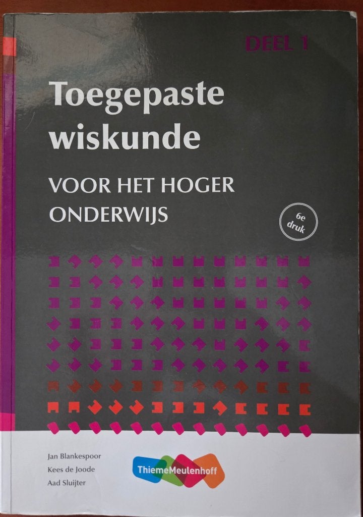 Toegepaste wiskunde voor het hbo, Boeken, Diverse auteurs, HBO, Beta, Ophalen
