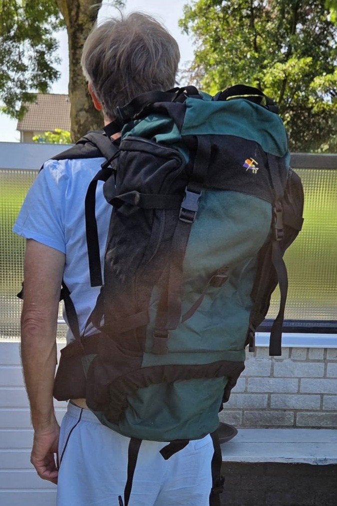 Grote Trekking Rugzak T78 - Ideaal voor lange reizen, Overige merken, Gebruikt, 25 tot 40 cm, Ophalen of Verzenden