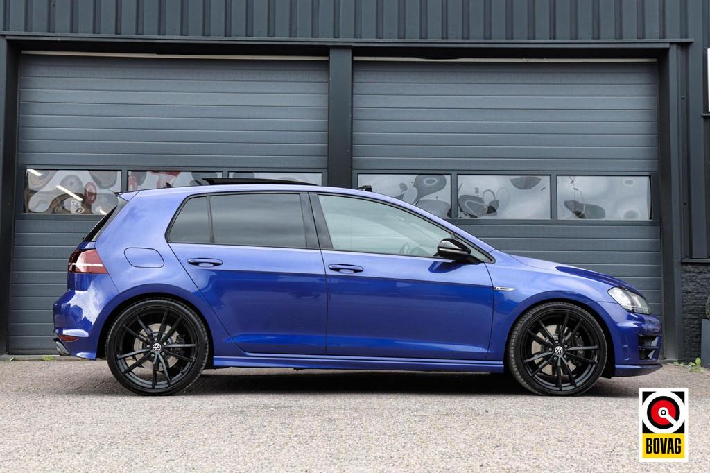 Volkswagen Golf 2.0 TSI R 4Motion 300PK|XENON|PANODAK|CAMERA, Automaat, Gebruikt, 4 cilinders, Blauw