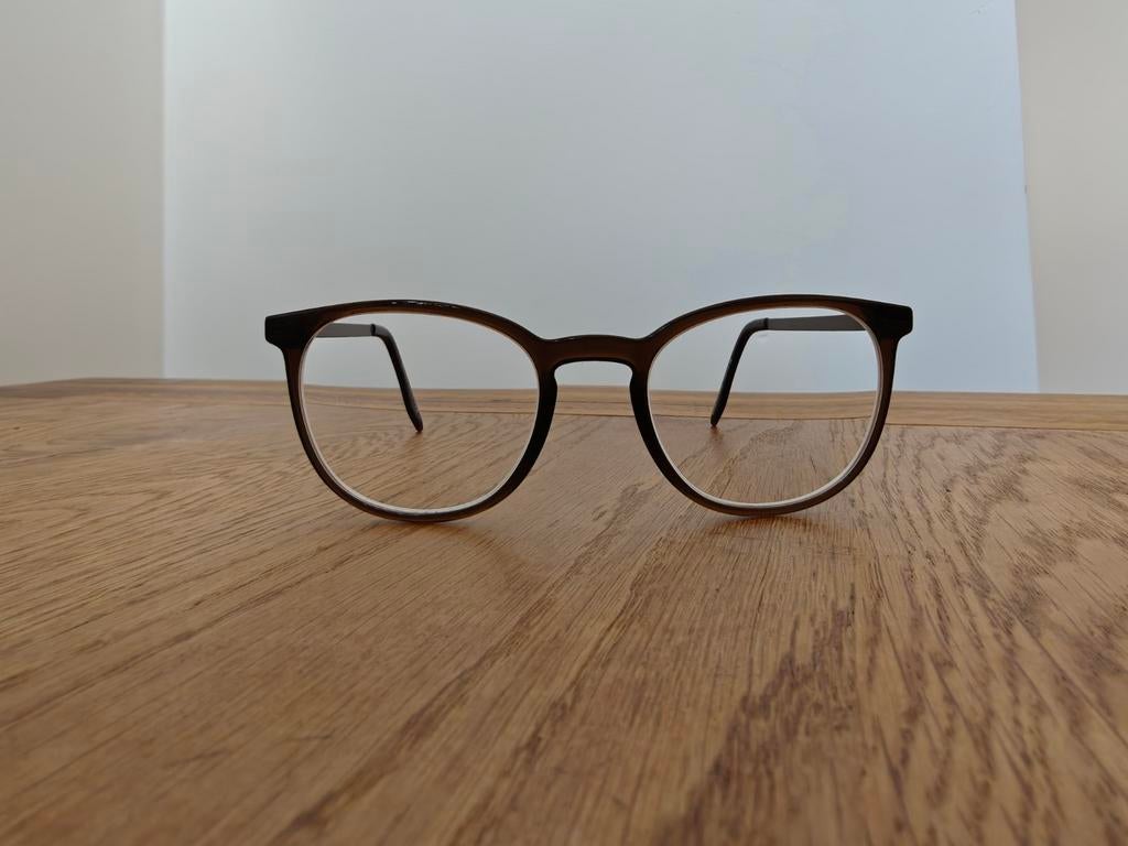 Bruine brilmontuur Specsavers, 2 weken gedragen, Sieraden, Tassen en Uiterlijk, Zonnebrillen en Brillen | Heren, Overige merken
