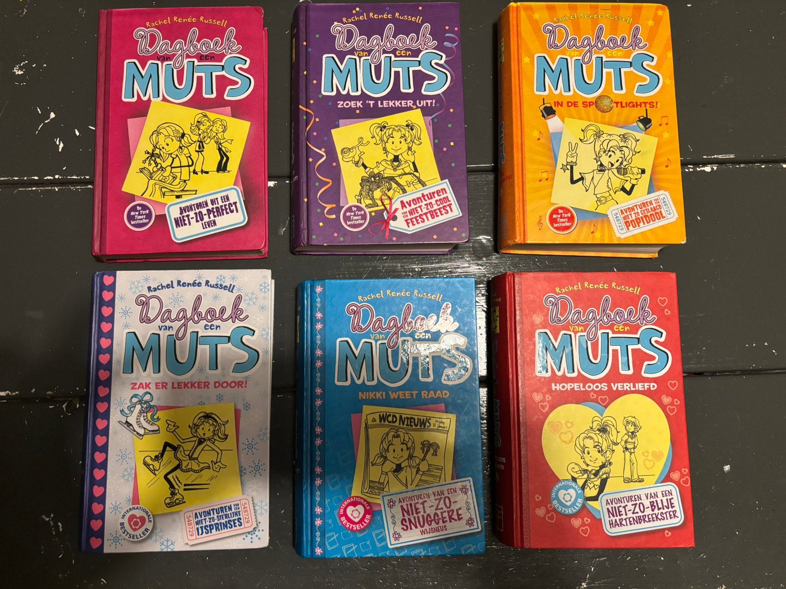 Dagboek van een Muts - Deel 1 t/m 6, Ophalen, Zo goed als nieuw